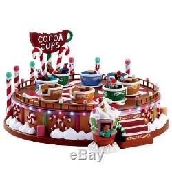 LEMAX CARNIVAL/CANDY LANE/SUGAR N SPICE House Village- COCOA CUPSSights & Sound