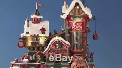 LEMAX CHRISTMAS TOWN House/Village Sight and Sound ELF MADE TOY FACTORY New