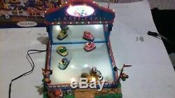 LEMAX CRAZY CARS / Animated Lighted Carnival Bumper Cars Display