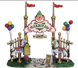LEMAX -Carnival Entryway -Holiday Village Accent -Retired