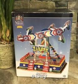 LEMAX Carole Town Animated ZINGER Excellent Condition In Box With Paperwork