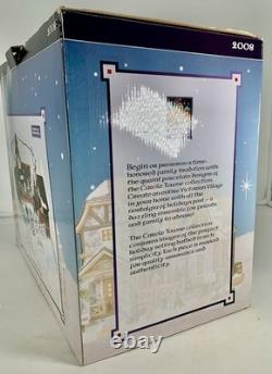 LEMAX Carole Towne Pine Ridge Ice Rink Animated Holiday Village Lights & Sound