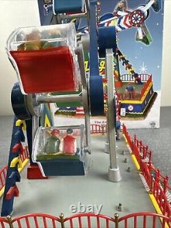 LEMAX Carole Towne THE ZINGER Animated Holiday Village Carnival READ No Sound