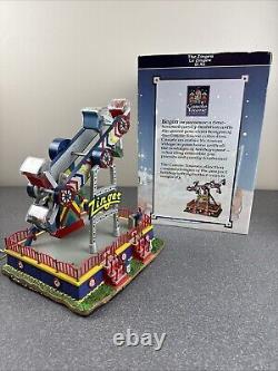 LEMAX Carole Towne THE ZINGER Animated Holiday Village Carnival READ No Sound