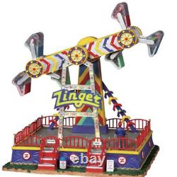 LEMAX Carole Towne The Zinger-animated Holiday Village/Carnival RETIRED