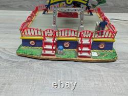 LEMAX Carole Towne ZINGER Animated Holiday Village Carnival No Box Rare. READ