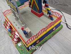 LEMAX Carole Towne ZINGER Animated Holiday Village Carnival No Box Rare. READ