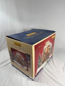 LEMAX Christmas Table Village Oak Creek Grist Mill Lighted & Animated Works