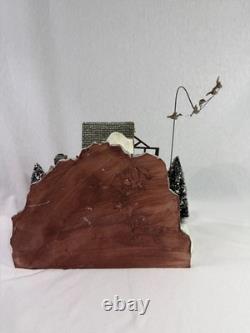 LEMAX Christmas Table Village Oak Creek Grist Mill Lighted & Animated Works