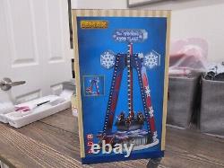 LEMAX Christmas Village The Spinning Snowflake Sights Sounds Carnival Ride NEW