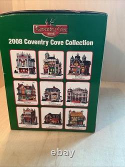 LEMAX Coventry Cove Windrose BEAUTY SALON Building Christmas Village RARE