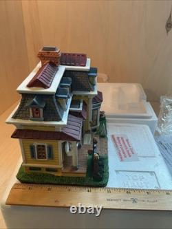 LEMAX Coventry Cove Windrose BEAUTY SALON Building Christmas Village RARE