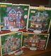LEMAX LOT OF 4 HOUSES old town antiques union station hill n dale school n more