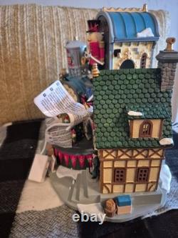 LEMAX Ludwig's Wooden Nutcracker Factory, with 4.5V Adaptor #95463