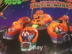 LEMAX Pumpkin Tilt N Hurl SPOOKY TOWN -Holiday Village Animated & Sound