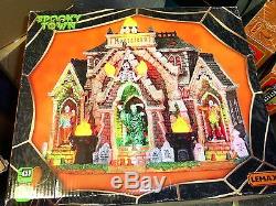 LEMAX SPOOKY TOWN Halloween House ALL HALLOWS MAUSOLEUM FREE OFFER