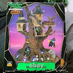 LEMAX SPOOKY TOWN Witches Perch #64426 (2006) Used