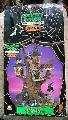 LEMAX SPOOKY TOWN Witches Perch #64426 (2006) Used