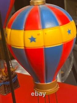 LEMAX Sky High City Park Hot Air Balloons 3 Balloons Rotating Tested & Working