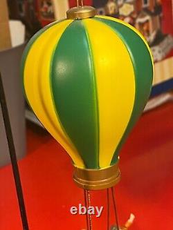 LEMAX Sky High City Park Hot Air Balloons 3 Balloons Rotating Tested & Working