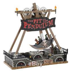 LEMAX Spooky Town CARNIVAL Village THE PIT AND THE PENDULUM Sights & Sounds