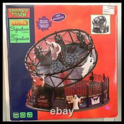 LEMAX Spooky Town Ghost Around 2017. Works Perfectly. Original Box Sounds