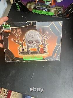 LEMAX Spooky Town Lot of 8 Some Have Small Damage Or Chips, Needs Gluing- Read