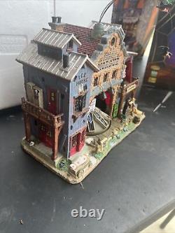 LEMAX Spooky Town Lot of 8 Some Have Small Damage Or Chips, Needs Gluing- Read