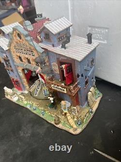 LEMAX Spooky Town Lot of 8 Some Have Small Damage Or Chips, Needs Gluing- Read