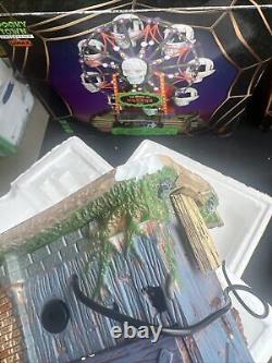 LEMAX Spooky Town Lot of 8 Some Have Small Damage Or Chips, Needs Gluing- Read