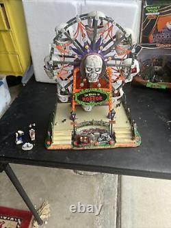 LEMAX Spooky Town Lot of 8 Some Have Small Damage Or Chips, Needs Gluing- Read