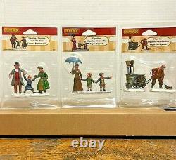 LEMAX Stroll in the Park 21 Adult & Children Figurines 12 Pkgs. Wholesale