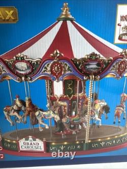 LEMAX The Grand Carousel 84349 NIOB Sights and Sounds