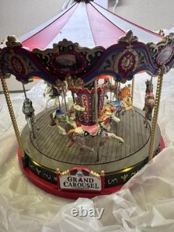 LEMAX The Grand Carousel 84349 NIOB Sights and Sounds