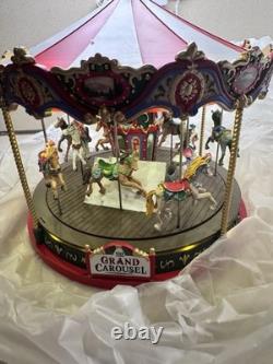 LEMAX The Grand Carousel 84349 NIOB Sights and Sounds