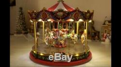 LEMAX The Grand Carousel Carnival Ride Christmas Village House Animated #84349