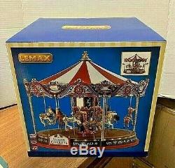 LEMAX The Grand Carousel Sights & Sounds 84349 Perfect Personal Gift