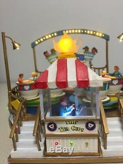 LEMAX The TEA CUPS RIDE Nostalgic Series CARNIVAL ANIMATED COMPLETE Works