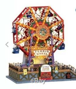 LEMAX VICTORIAN FLYER FERRIS WHEEL -Sights & sounds CARNIVAL