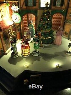 LEMAX Village A Victorian CHRISTMAS CAROL PLAY Animated Lights Sounds Scrooge