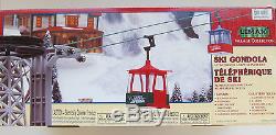 LEMAX Village Collection Ski Gondola, Electric Motion, Tested, Motor Works Great