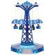 LEMAX Village House SNOWFLAKE PARADROP Carnival Ride Sights & Sounds