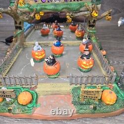 LEMAX Wild Pumpkin Ride SPOOKY TOWN Halloween Village House Works But Read