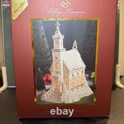 LENOX MISTLETOE PARK CHURCH 2005 Village Treasures -With Box Retired