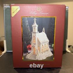 LENOX MISTLETOE PARK CHURCH 2005 Village Treasures -With Box Retired