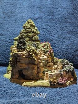 LILLIPUT LANE 1995 vintage hand Sculpted & painted COTTAGE Garden Plaza DECOR