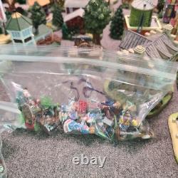LOT OF 27 Liberty Falls Collection Houses/Accessories & 42 Pewter Figures +Book