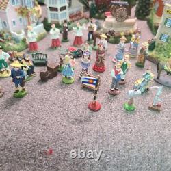 LOT OF 27 Liberty Falls Collection Houses/Accessories & 42 Pewter Figures +Book