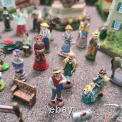 LOT OF 27 Liberty Falls Collection Houses/Accessories & 42 Pewter Figures +Book