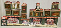 LOT Of 87 Coca-Cola Town Square Collection Village Figures Lot 1994-1999